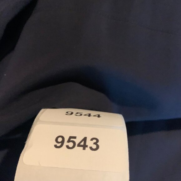 MM. LaFleur Women's The Foster Pant Power Stretch Side Zip Navy Size 2 9543 - Picture 14 of 15